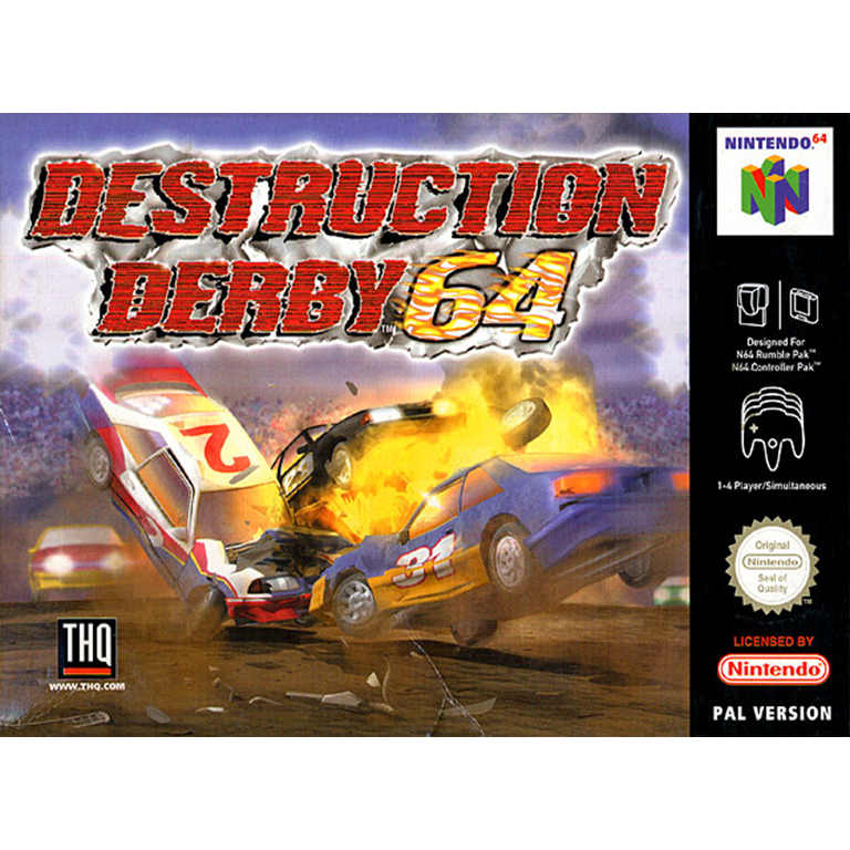 Destruction Derby 64 - ISO & ROM - EmuGen